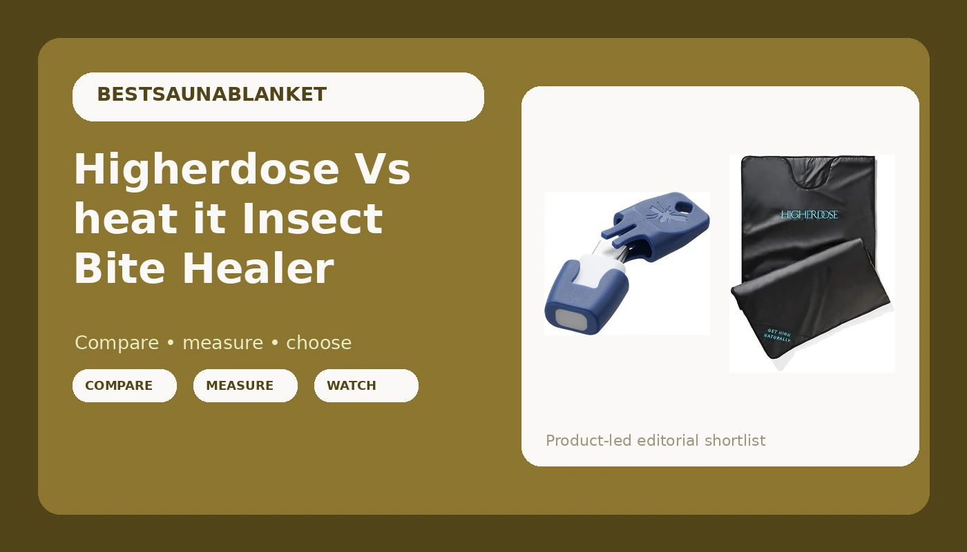 Higherdose Vs Heat Healer - SaunaBlanketReviews review with measurements and honest opinion