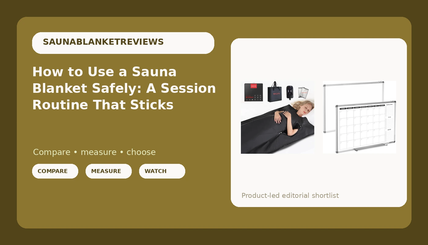 How to Use a Sauna Blanket Safely: A Session Routine That Sticks
