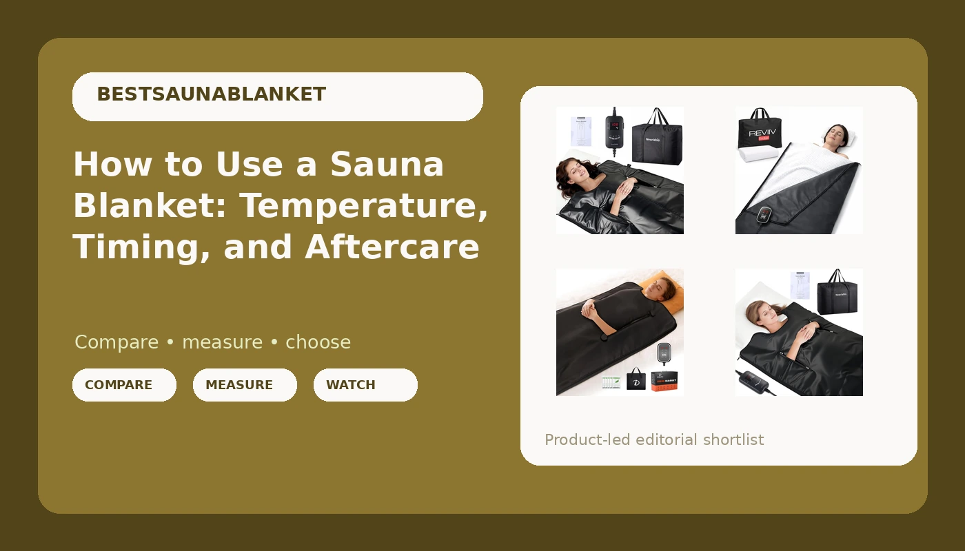 How to Use a Sauna Blanket: Temperature, Timing, and Aftercare - SaunaBlanketReviews review with measurements and honest opinion