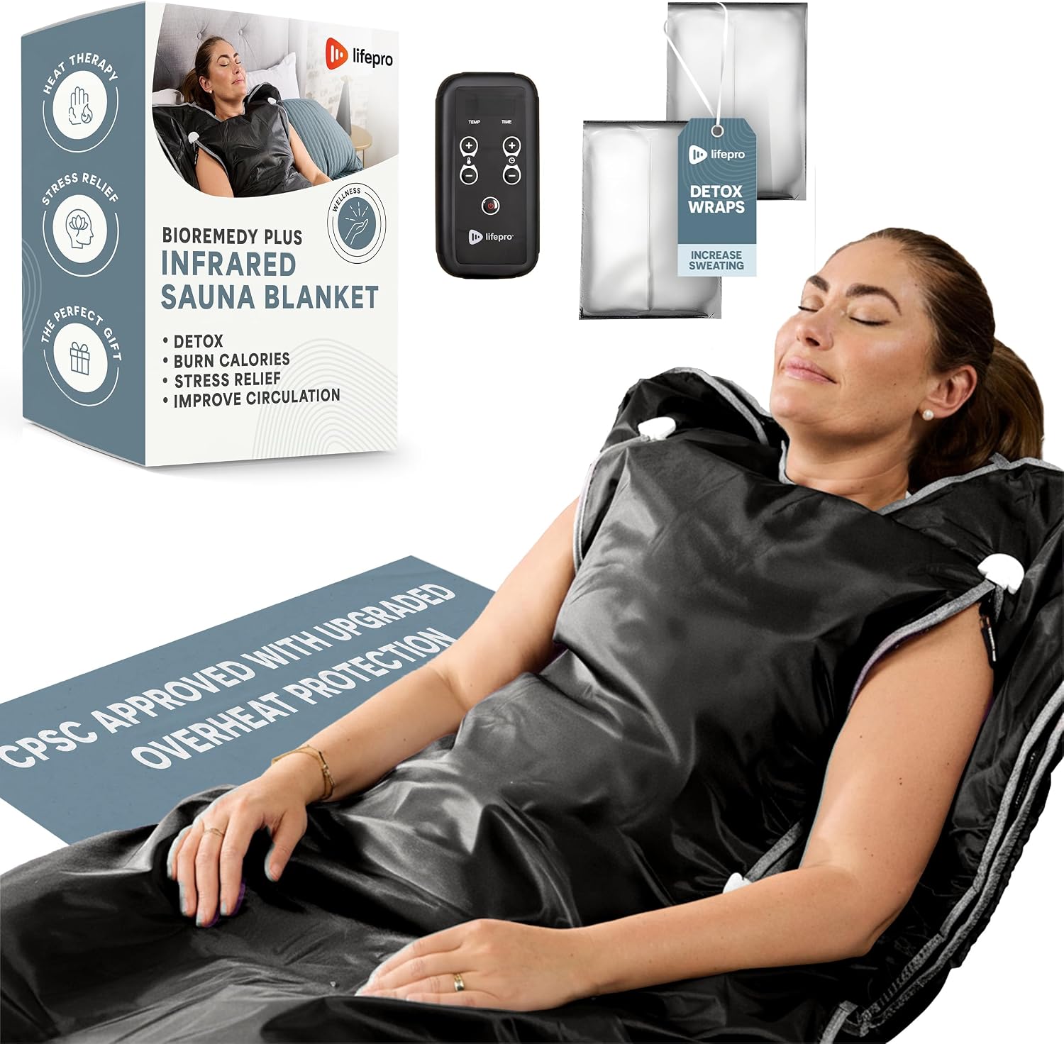 The 4 Best Sauna Blankets for Athletes (Recovery Protocols Inside) - SaunaBlanketReviews review with measurements and honest opinion