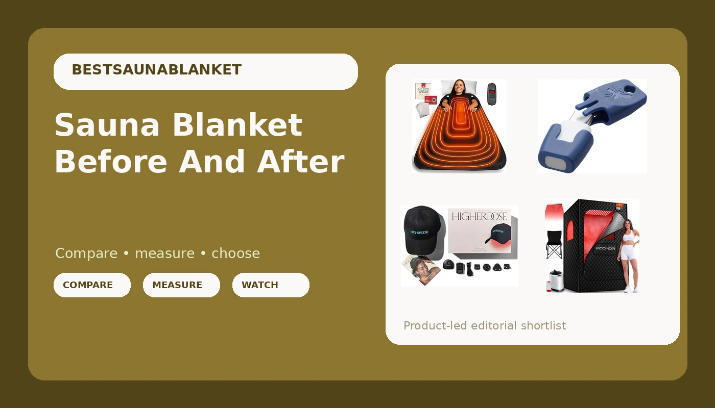 Sauna Blanket Before And After - SaunaBlanketReviews review with measurements and honest opinion