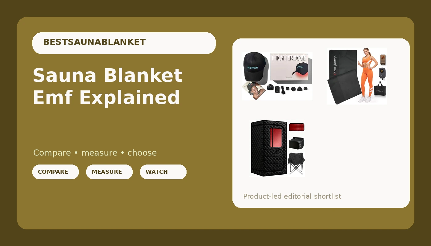 Sauna Blanket Emf Explained - SaunaBlanketReviews review with measurements and honest opinion